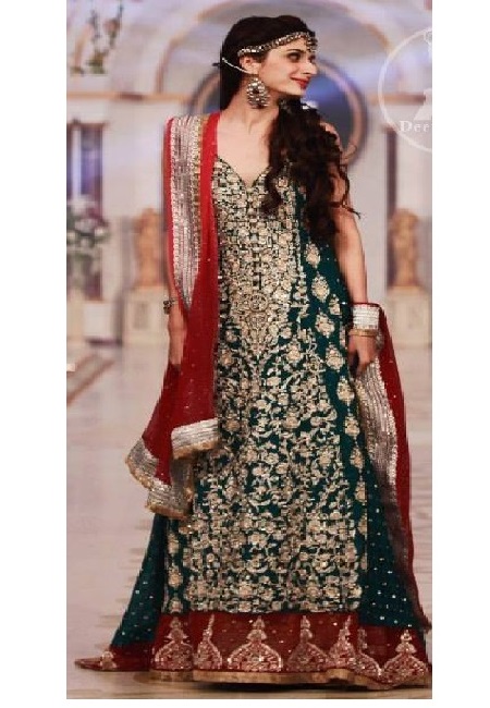 Best Pakistani & Indian Mehndi Dresses