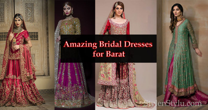 Amazing Barat Dress Ideas for Bridal Wear