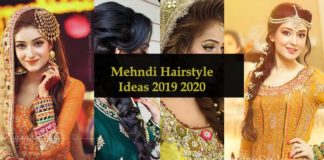 Best Mehndi Hairstyle for Indian and Pakistani Brides