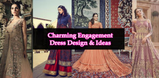 Charming Engagement Dress Designs for Bride