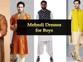Mehndi Dress for Boys