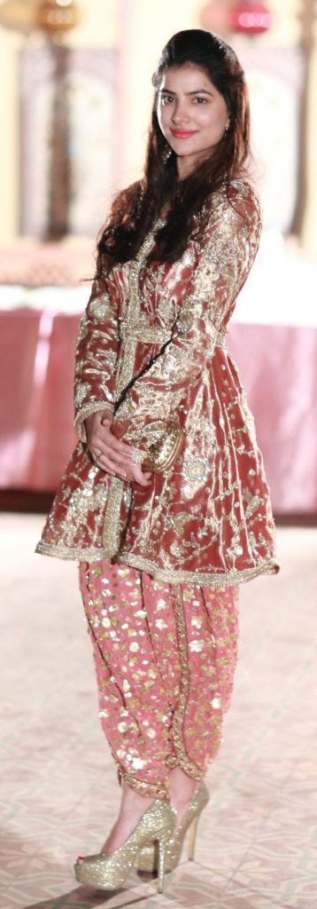 Charming Pakistani Short Frock Designer Dress
