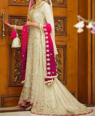 Designer Engagement Dress for Pakistani | Indian Bride
