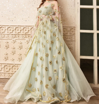 Light Color Formal Sleeveless Frock Dress for Bridal Sister