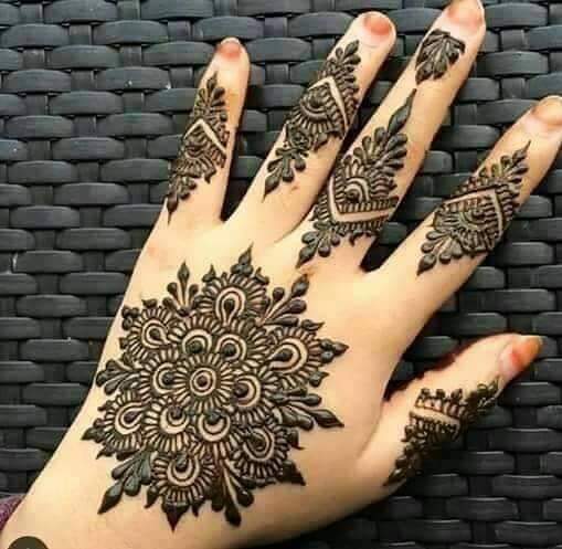 Arabic Mehndi Design For Hands