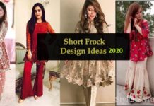 8 Best Pakistani and Indians Short Frock Designs For Events & Party Wear 2020