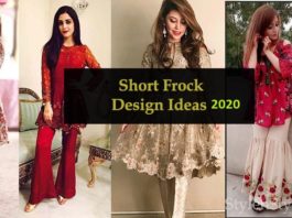 8 Best Pakistani and Indians Short Frock Designs For Events & Party Wear 2020